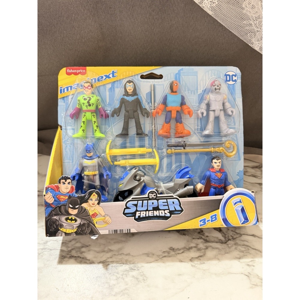 BRAND NEW DC Super Friends Action Figures Fisher-Price Imaginext (3032) - Picture 2 of 10